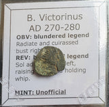 #N961# Roman barbarous issue coin of Victorinus I from 270-280 AD