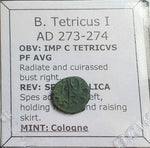 #o010# Roman barbarous issue coin of Tetricus I from 271-274 AD