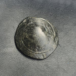 #o285# Spanish Countermarked 4 maravedis coin of Philip IV, 1655 AD