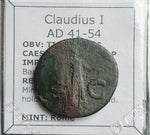 #N937# Roman Ae As coin of Claudius I from 41-42 AD