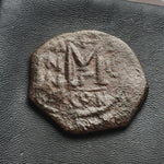 #o184# Byzantine Follis coin of Heraclius from 610-641 AD (Constantinople)