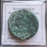 #N608# Anonymous Roman Republican Æ AS coin from 157-156 BC