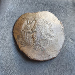 #L953# Byzantine Trachy coin of Manuel I from 1143-1180 AD (Constantinople)