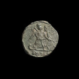 #h983# Commemorative Roman Bronze coin issued by Constantine I from 330-340 AD.