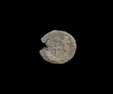 #e182# Roman Bronze coin issued by Theodosius II from 425-435 AD
