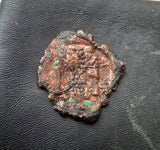 #o584# Rare Byzantine Follis coin of Constans II from 660-661 AD