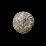 #M286# Roman bronze coin issued by Honorius from 401-403 AD