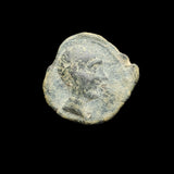 #M509# Anonymous Iberian Greek City Issue Bronze Coin of Castulo from 200-100 BC