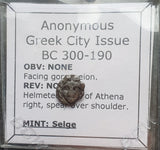 #M415# Anonymous Greek City Issue silver coin from Selge, 300-190 BC
