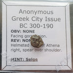 #M414# Anonymous Greek City Issue silver coin from Selge, 300-190 BC