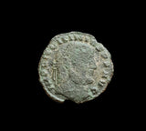 #M102# Roman bronze follis coin of Licinius I from 313-317 AD