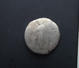 #K857# Roman silver denarius coin of Antoninus Pius from 147-148 AD