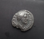 #M921# Roman silver denarius coin of Antoninus Pius from 162 AD