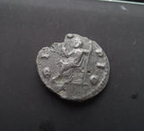 #M921# Roman silver denarius coin of Antoninus Pius from 162 AD