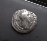 #M919# Roman silver denarius coin Antoninus Pius 149-150 AD