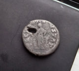 #M949# Roman silver denarius coin of Faustina II from 161-175 AD