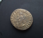 #M972# Roman limes denarius coin of Marcus Aurelius from 165 AD