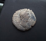 #K789# Roman silver denarius coin of Commodus from 188-189 AD