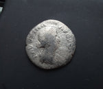 #K325# Roman silver denarius coin of Faustina II from 161-164 AD