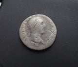 #K856# Roman silver denarius of Antoninus Pius from 151-152 AD