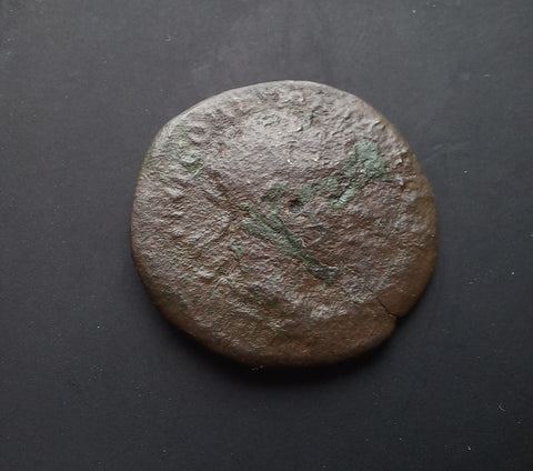 #M893# Rare Roman provincial bronze coin of Gordian III from 238-244 AD (Deultum)