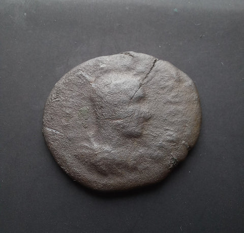 #M898# Rare Roman provincial bronze coin of Maximus from 235-238 AD (Deultum)