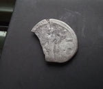 #M976# Roman silver denarius coin of Antoninus Pius from 147 AD