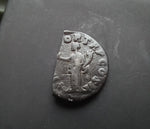 #N032# Roman silver denarius coin of Lucius Verus from 161 AD