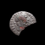 #M997# Roman silver fouree denarius coin of Trajan from 101-102 AD