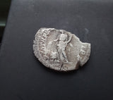 #N016# Roman silver denarius coin of Septimius Severus from 205 AD