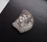 #M752# Roman silver denarius coin of Trajan from 105 AD