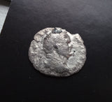 #N059# Roman silver denarius coin of Vespasian from 72-73 AD