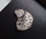 #N058# Roman silver denarius coin of Antoninus Pius from 161 AD