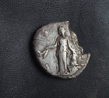 #M989# Roman silver denarius coin of Antoninus Pius from 153-154 AD