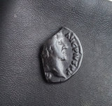 #M920# Roman silver denarius coin of Antoninus Pius from 147 AD