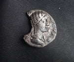 #N015# Roman silver denarius coin of Lucilla from 164-169 AD