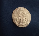Byzantine gold coin of Maurice Tiberius from 583-602 AD