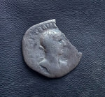 #N126# Roman silver denarius coin of Hadrian from 118 AD