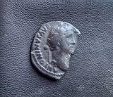 #M974# Roman silver denarius coin of Antoninus Pius from 147-148 AD