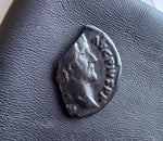 #M920# Roman silver denarius coin of Antoninus Pius from 147 AD