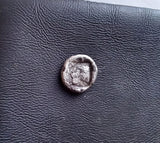 #J861# Greek city issue silver obol coin from the region of Caria, 400-340 BC