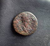 #M791# Anonymous Romo-Greek City Issue Bronze Coin of  Pergamon from 40-60 AD