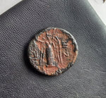 #K496# Anonymous Greek City Issue Bronze Coin of Lysimacheia from 309-220 BC