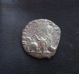 #N174# Roman silver denarius coin of Caracalla from 198 AD