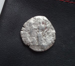 #N179# Roman silver denarius coin of Commodus from 183-184 AD