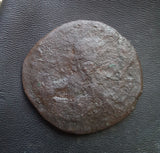 #M393# Byzantine Follis coin of Basil II from 976-1025 AD (Constantinople)