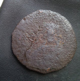 #L956# Byzantine Follis coin of Basil II from 1020-1028 AD (Constantinople)