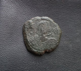 #M167# Byzantine Half Tetarteron coin of Manuel I from 1152-1160 AD