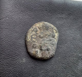 Three Byzantine coins of Constantine V (m620), Michael vii (G570), and nikephoros(i454)