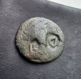 #N108# Rare Anonymous bronze Geek city issue coin from Olbia from 60-80 AD